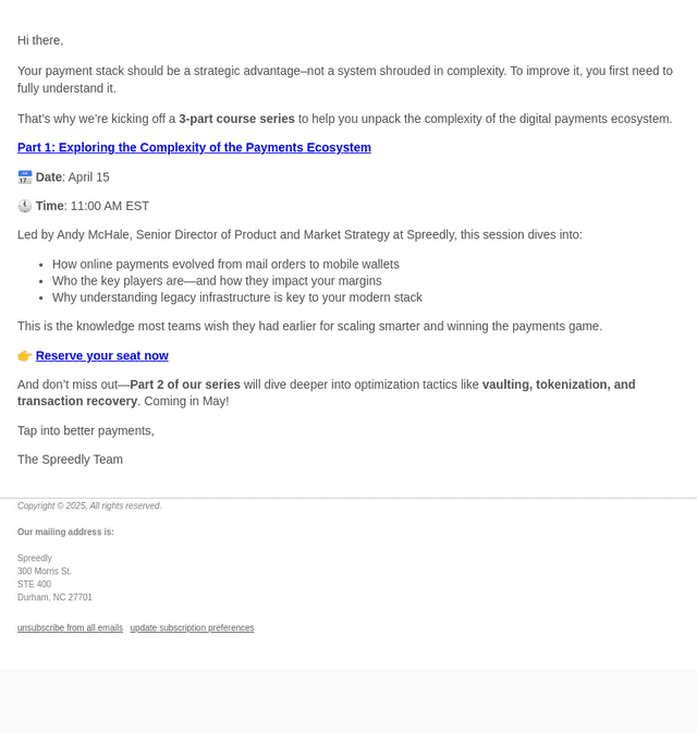 [NEW WEBINAR] Struggling with Payments Complexity? Start Here