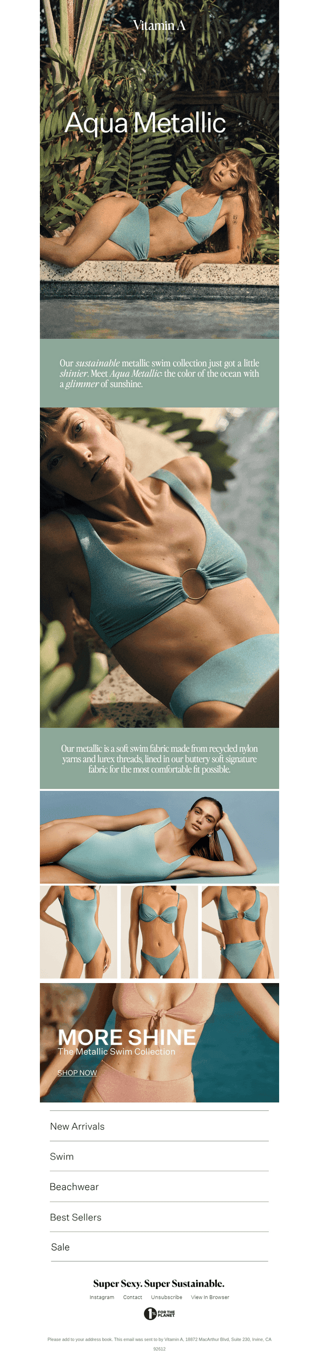 New Metallic: Aqua
