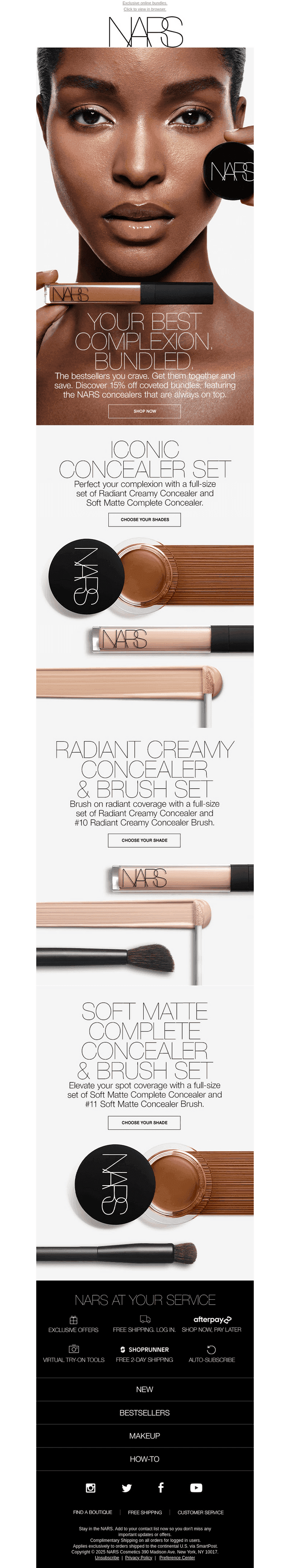 Iconic concealers. Two for the taking.