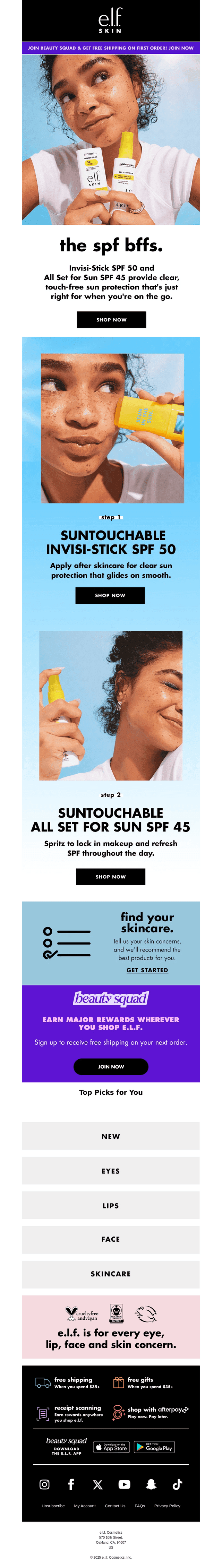 Meet the SPF on-the-go duo 😎