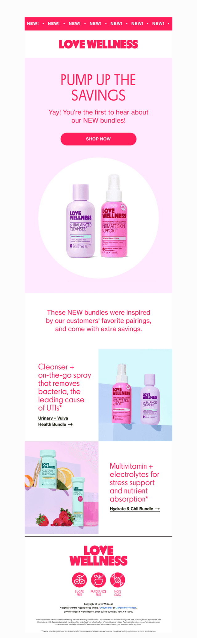 NEW bundles = NEW savings!