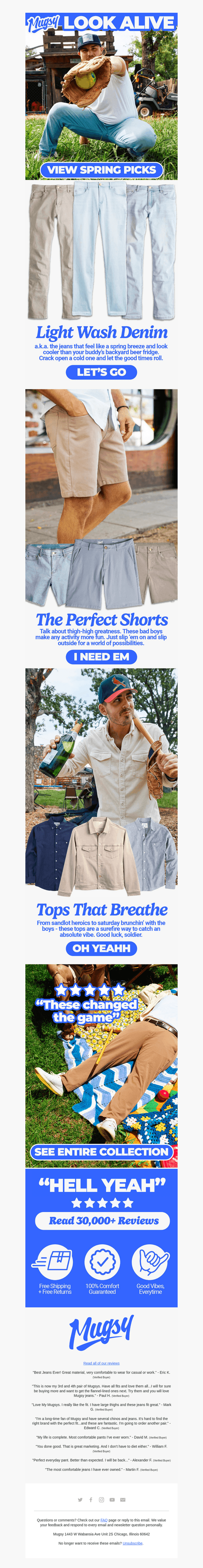 Dude, Your Spring Picks Are In