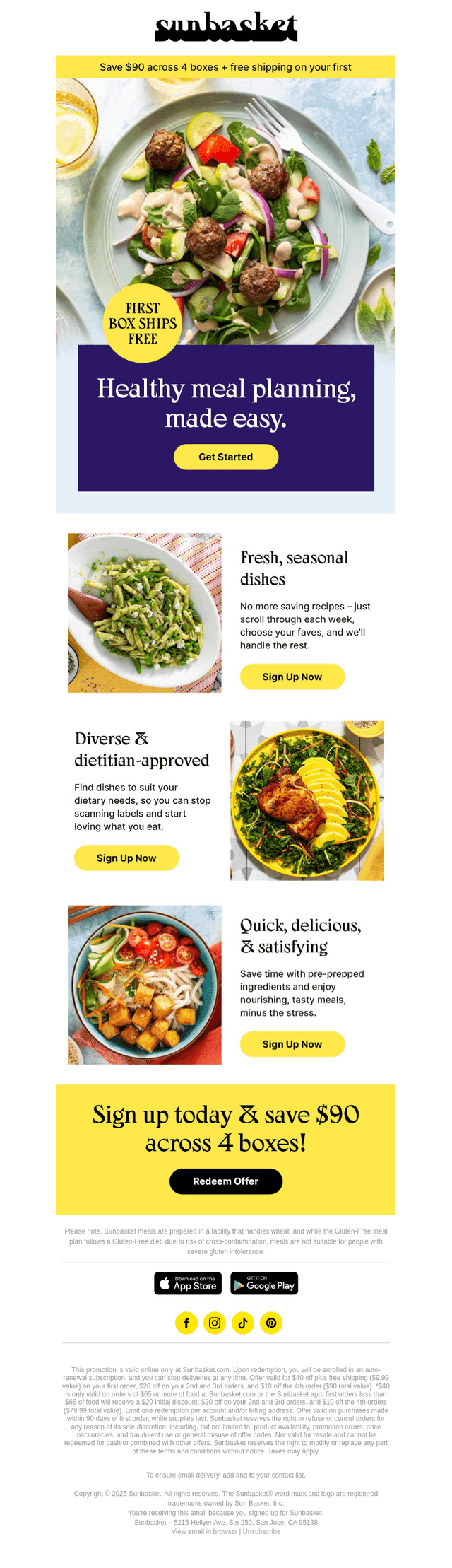 Spring meal planning, solved.