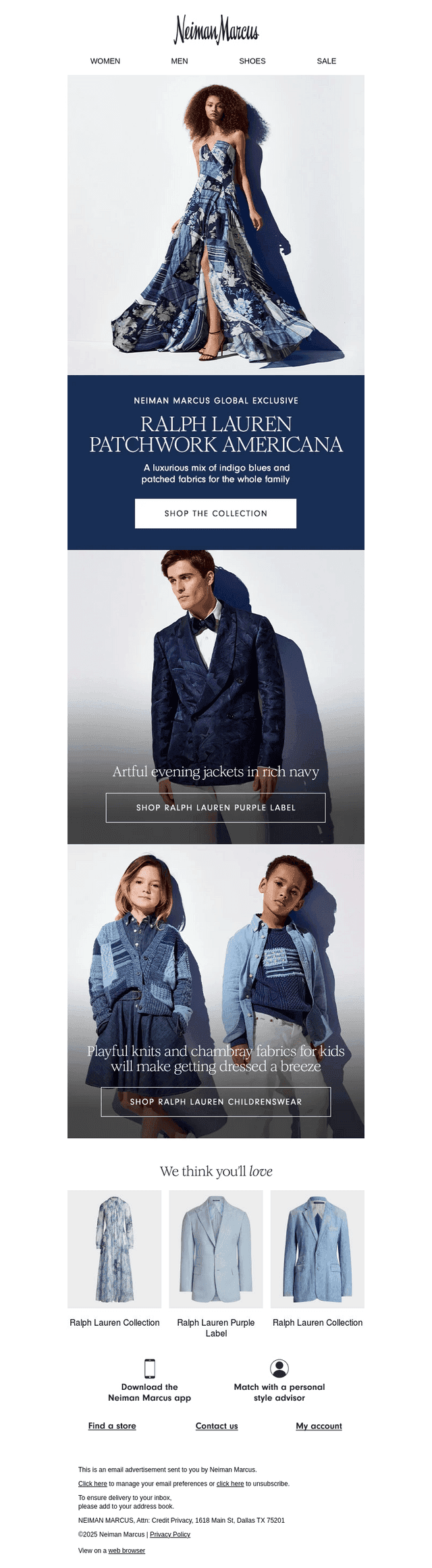 An exclusive Ralph Lauren collection