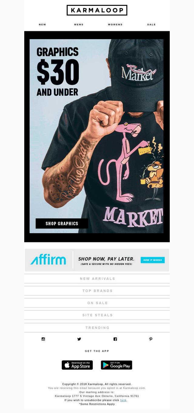 ⏰ Graphic Tee Stock Up