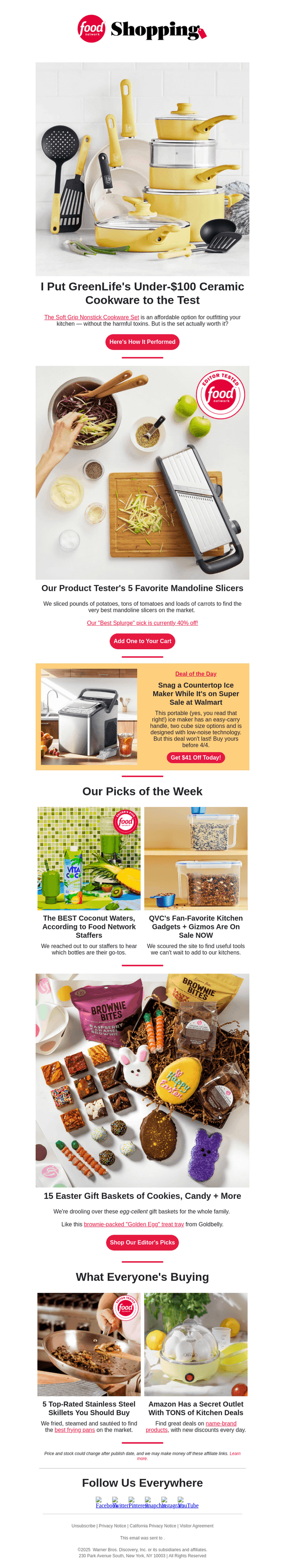 Food & Wine email from Thu, Apr 3, 2025