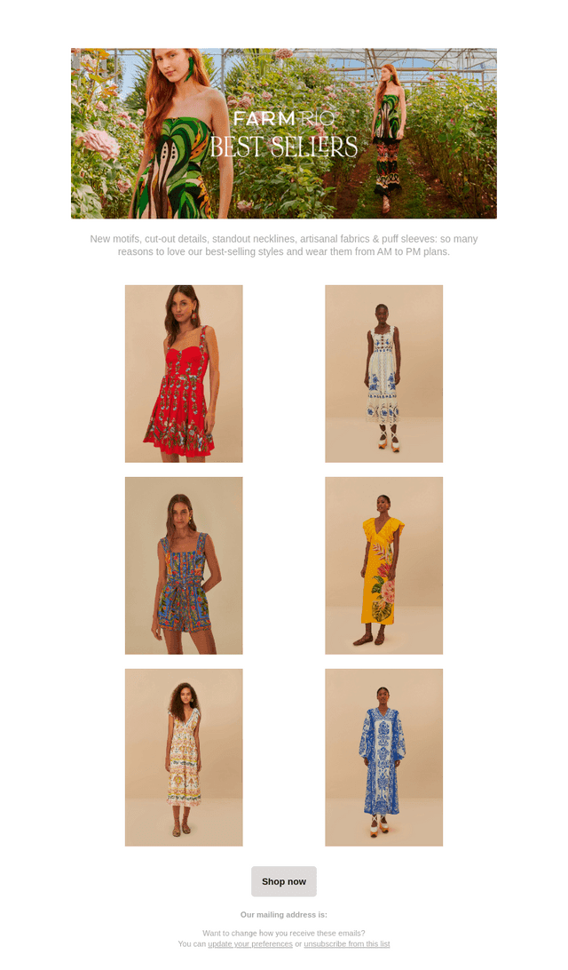 TOP Best-Selling Styles
