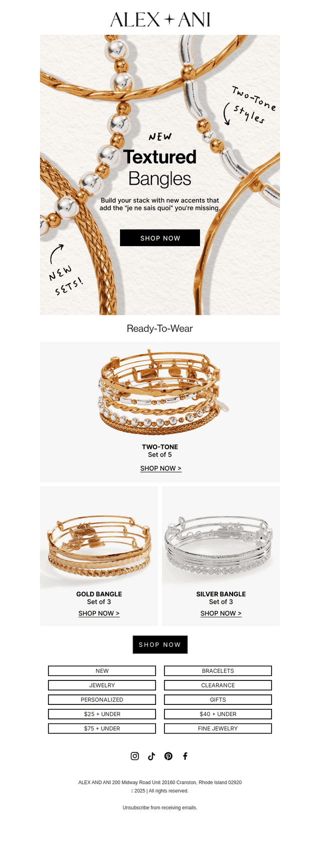 New Textures For Your Wrist Stack!