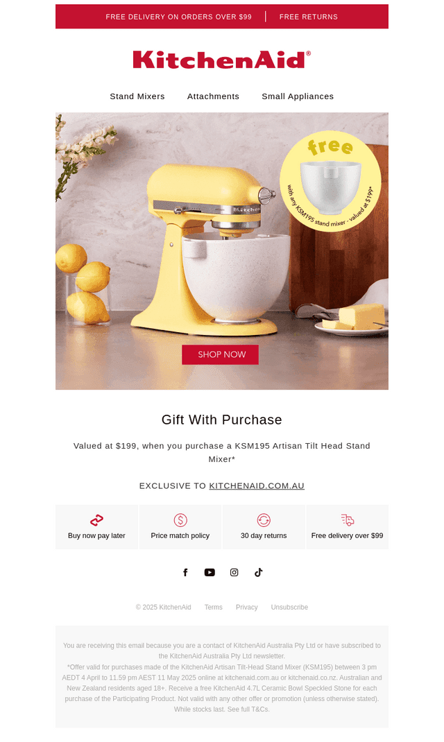 Exclusive Gift With Purchase