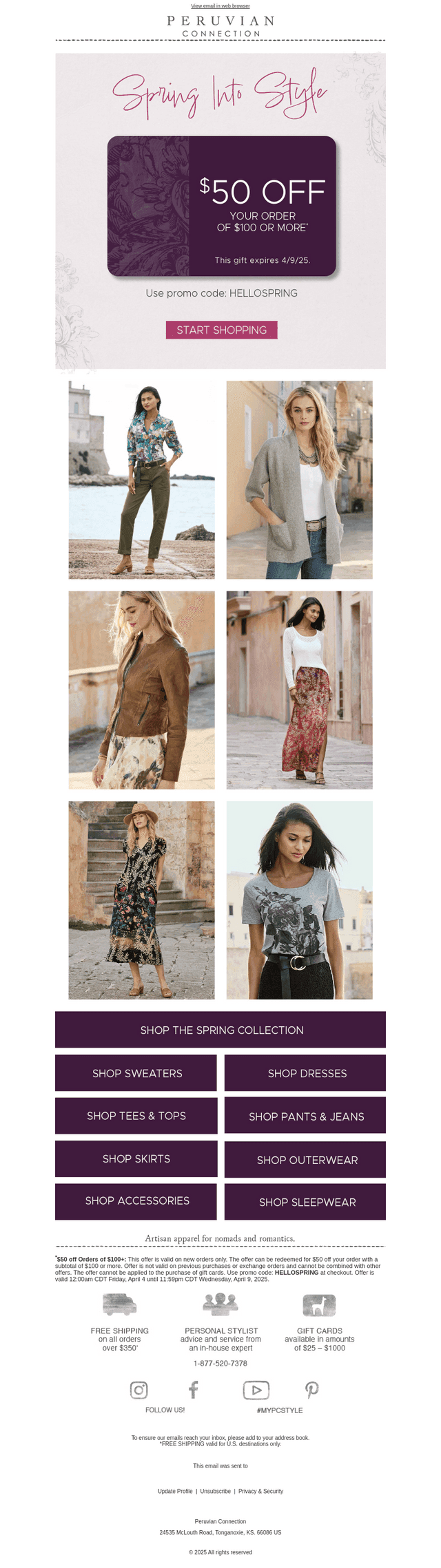 $50 Off Just for You—Let’s Shop! 🌸