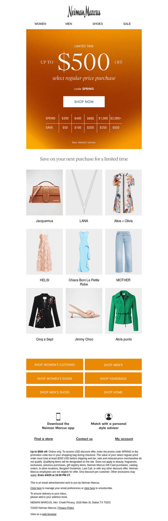 LAST DAY: Up to $500 off