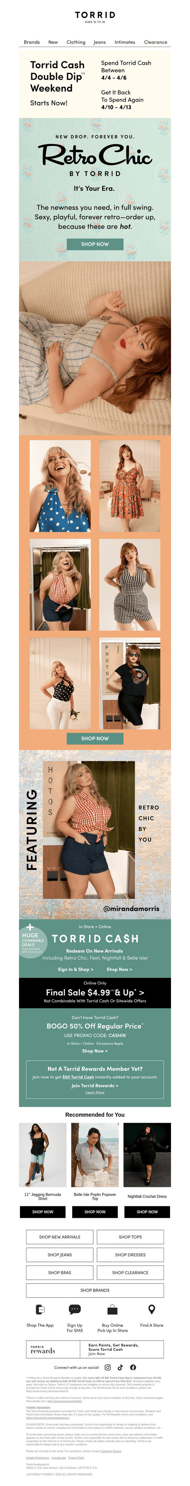 NEW Retro Chic just dropped 💘