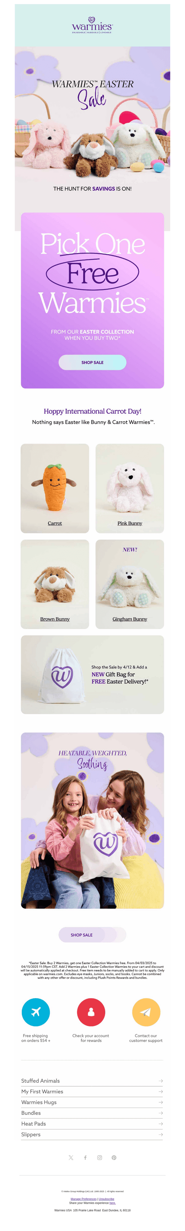 🐣 🐇 Easter Sale starts… NOW