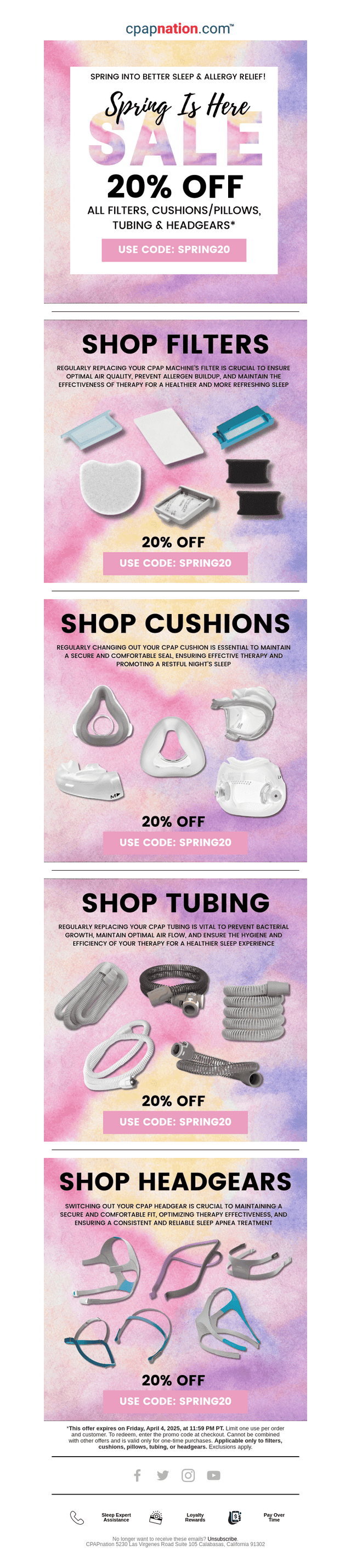 Ends at Midnight! 20% Off CPAP Essentials ⏰