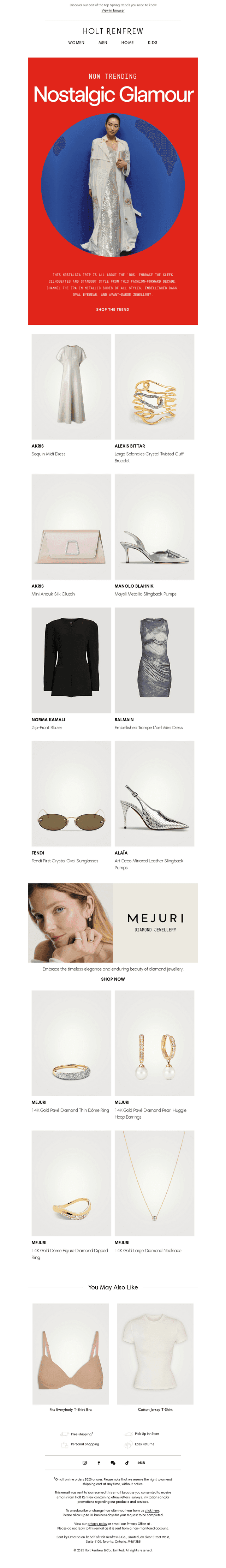 Spring Trend Inspo: Nostalgic Glamour