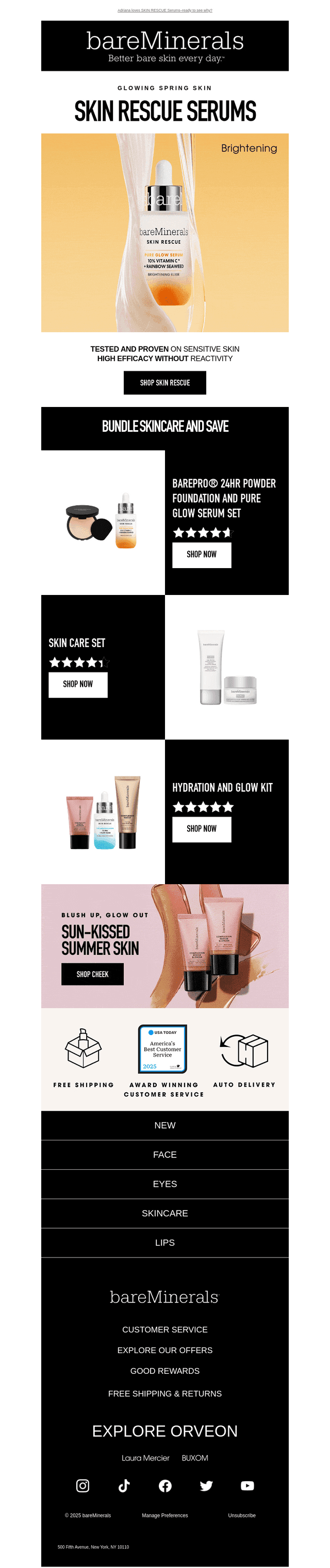 “Leaves my skin glowing” 👀