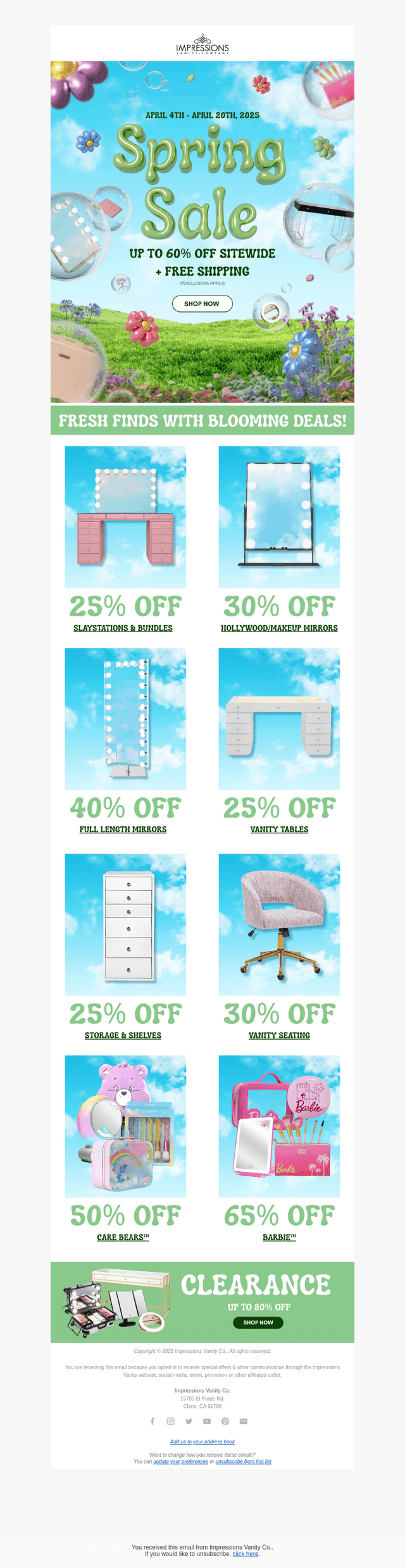 LIVE🚨: Sitewide Spring Sale! 🌼
