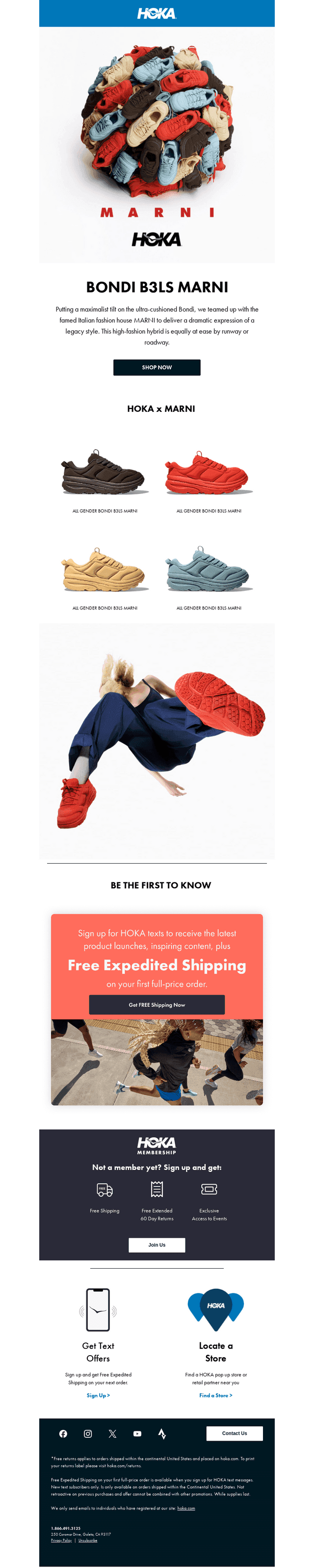 HOKA x MARNI is here