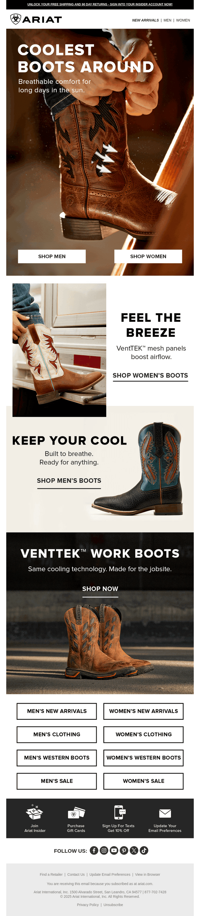 Boots That Let Your Feet Breathe