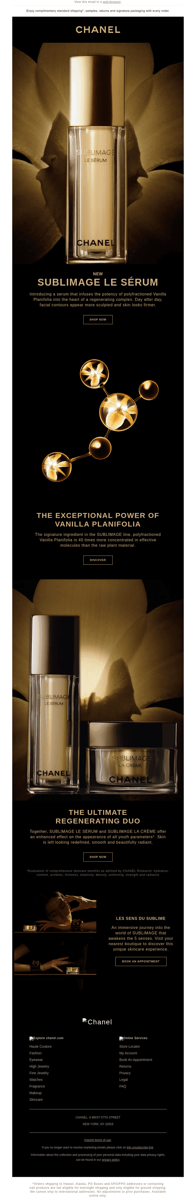 The new SUBLIMAGE LE SÉRUM