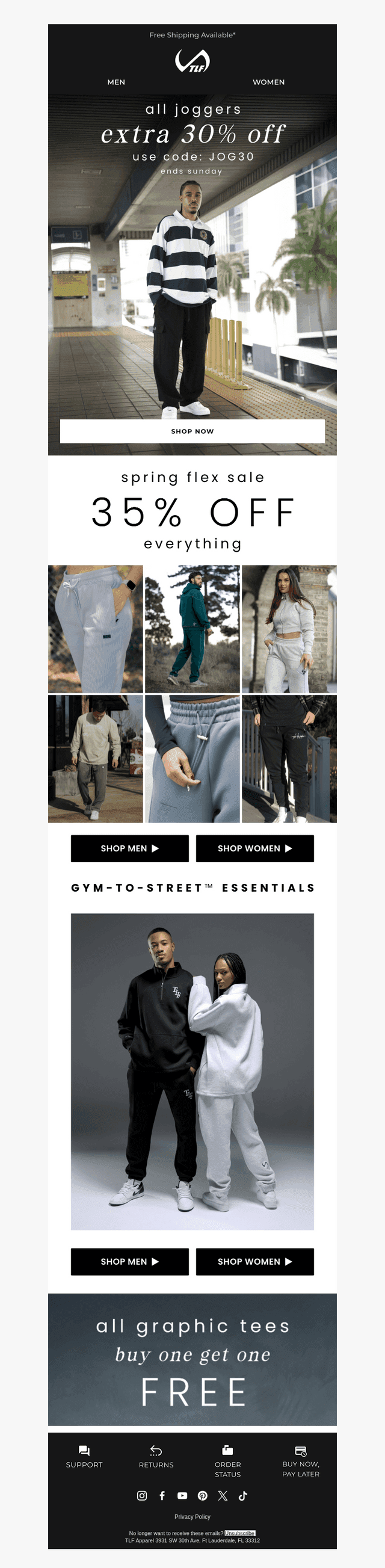35-65% OFF JOGGERS Right Now! ⚡