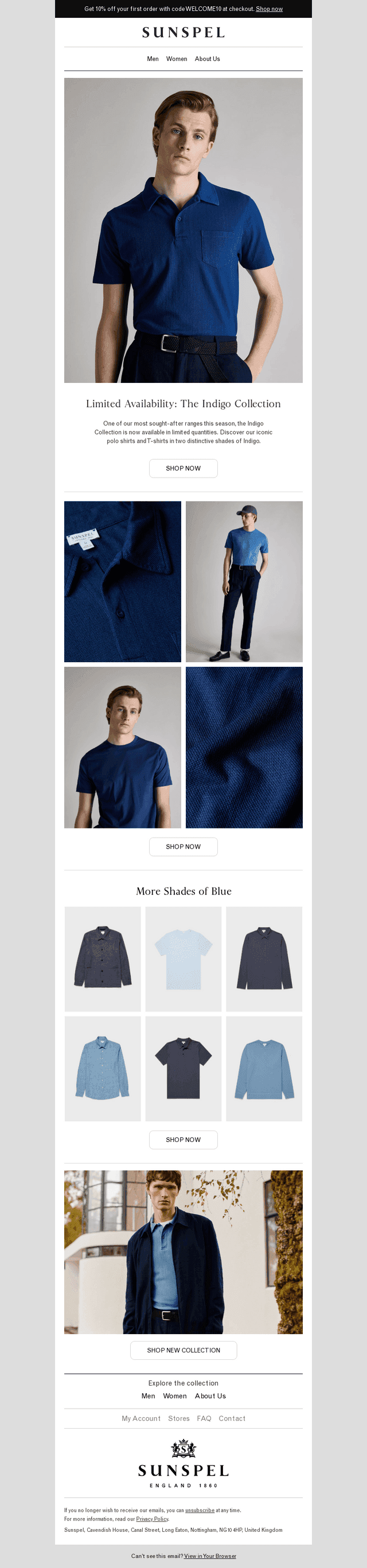 Limited Availability: Our Bestselling Indigo Collection