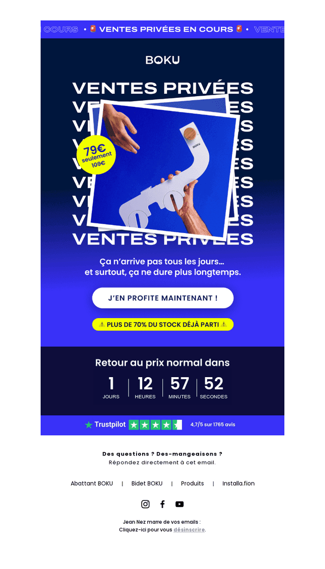 Notre best-seller est à 79€ !