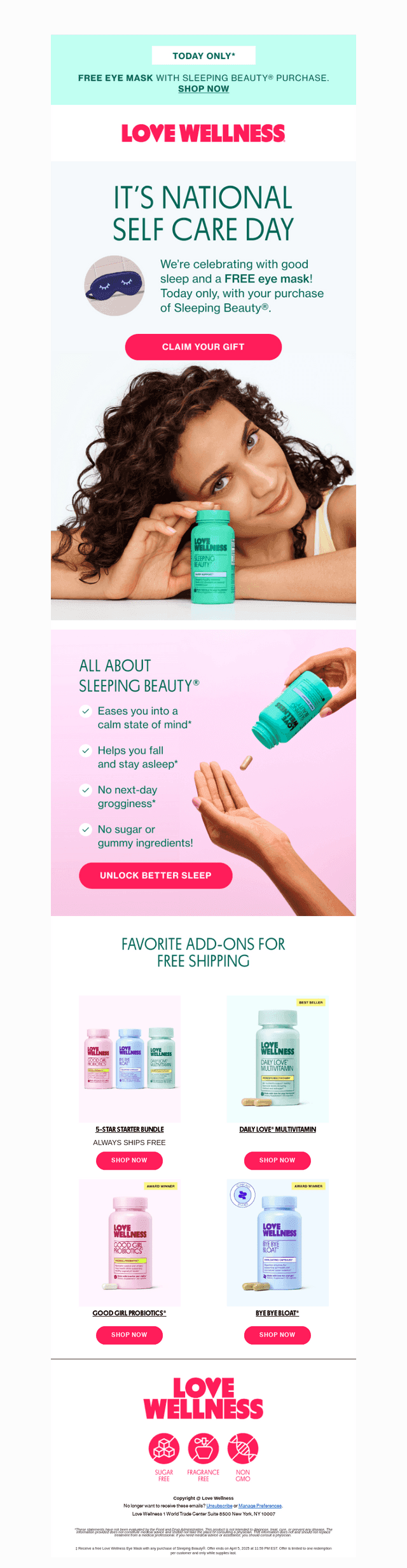 FREE GIFT: Today only!