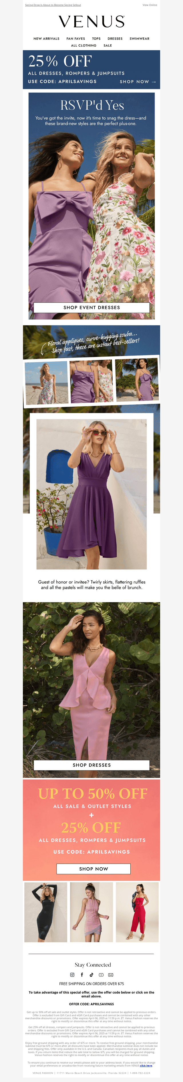 PSA: 25% Off Brand New Dresses