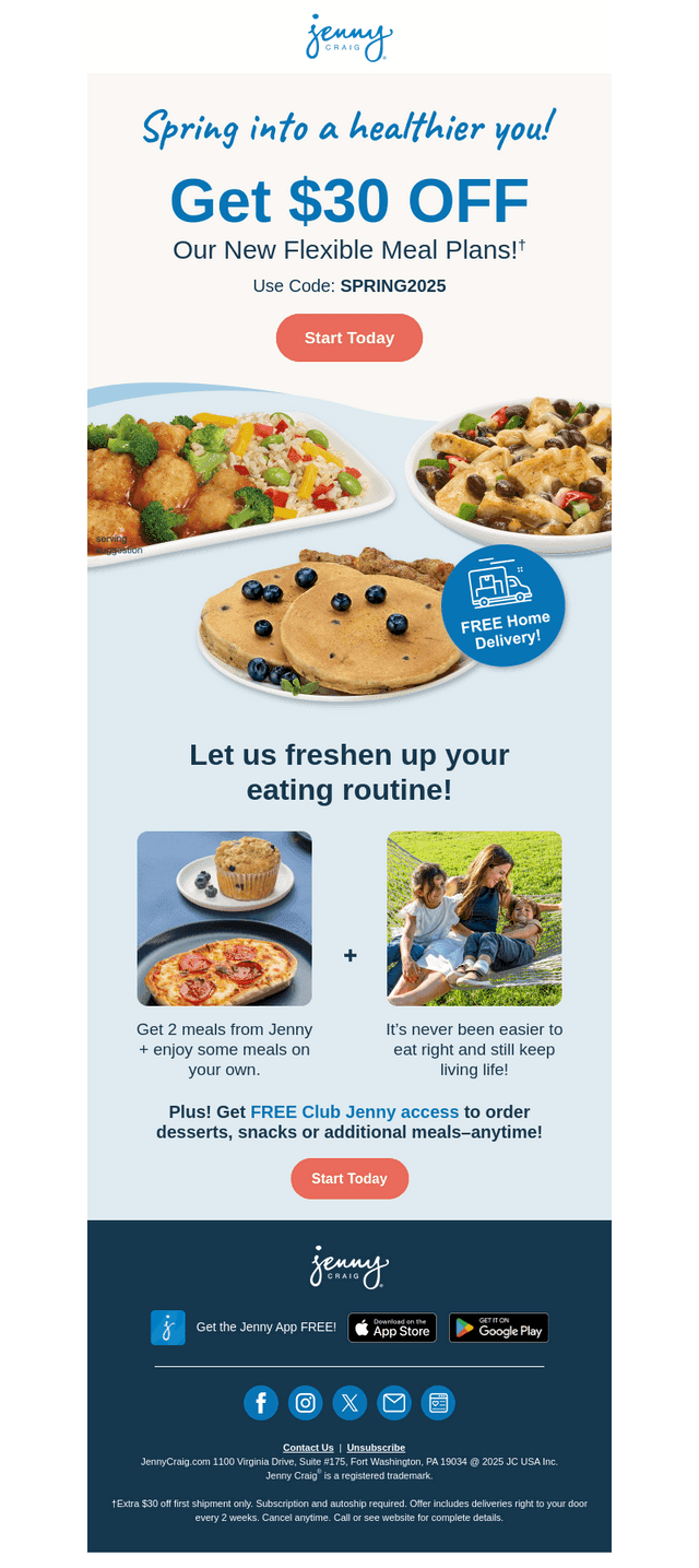 Spring Refresh: Get $30 Off Easy, Tasty Meals! 🌸