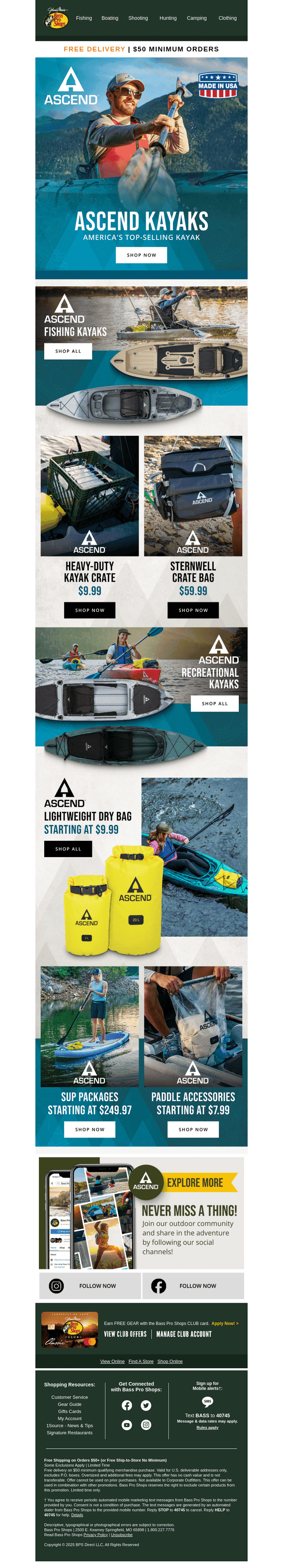 Make A Splash With Ascend Kayaks