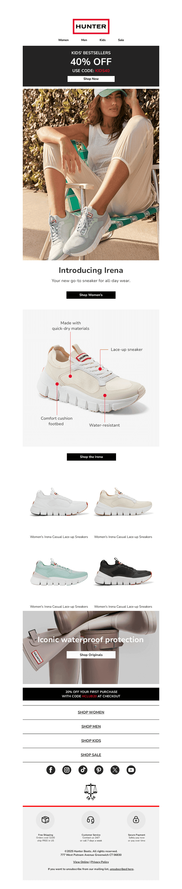 Meet the Irena Sneaker