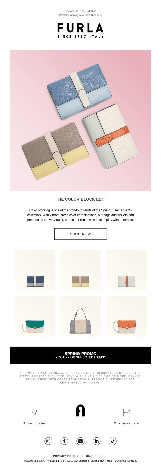 Furla Trend: Color Block​