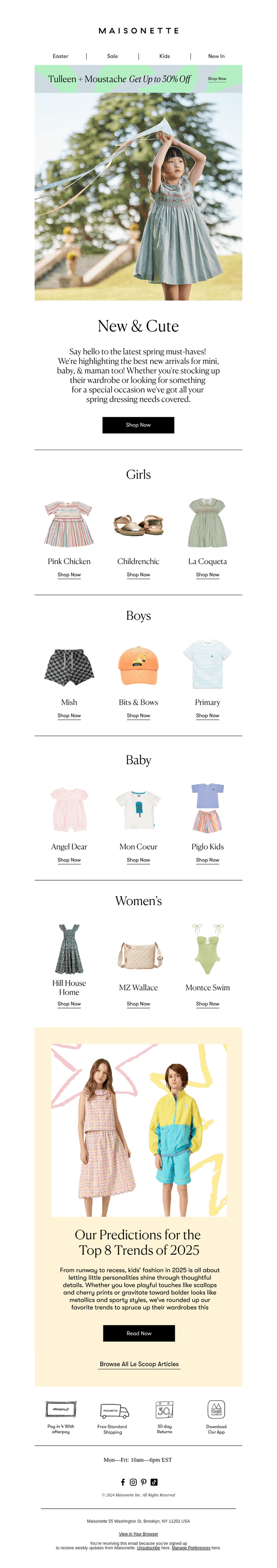 Our Cutest New Arrivals