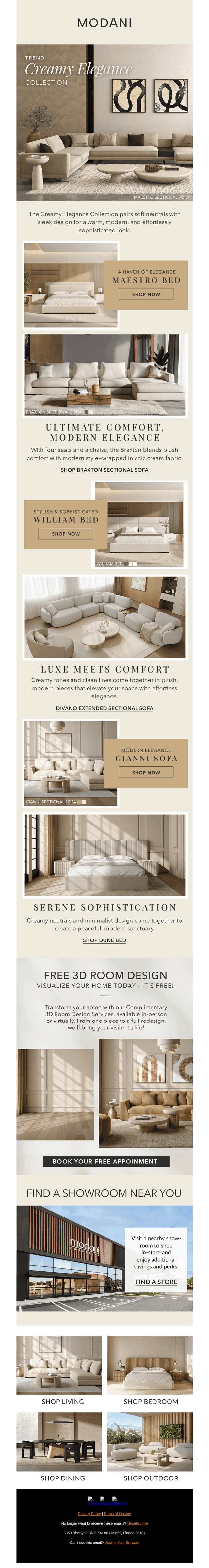 Introducing the Creamy Elegance Collection