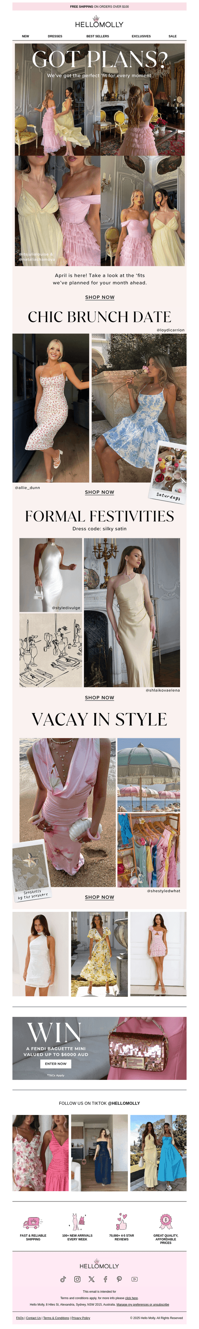 Got Plans? We've Got The 'Fits To Match