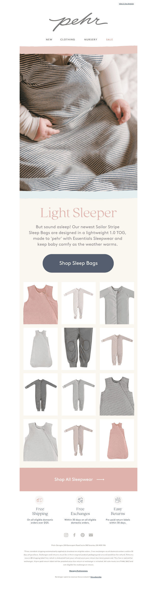 New Sleep Bags Are Here!