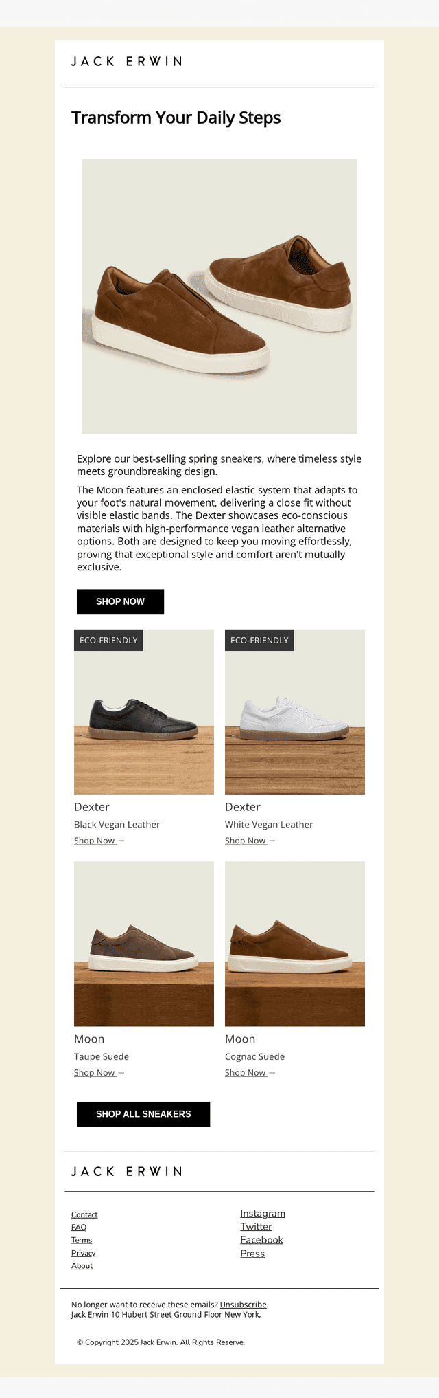 Transform Your Daily Steps in Sneakers