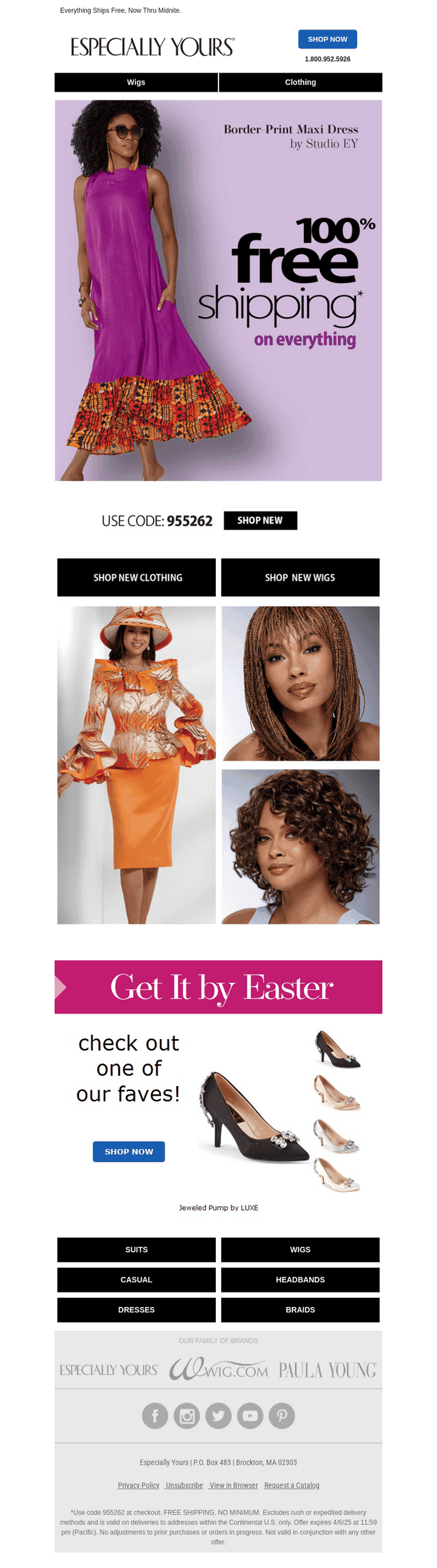 Trending Now: 100% FREE Shipping!