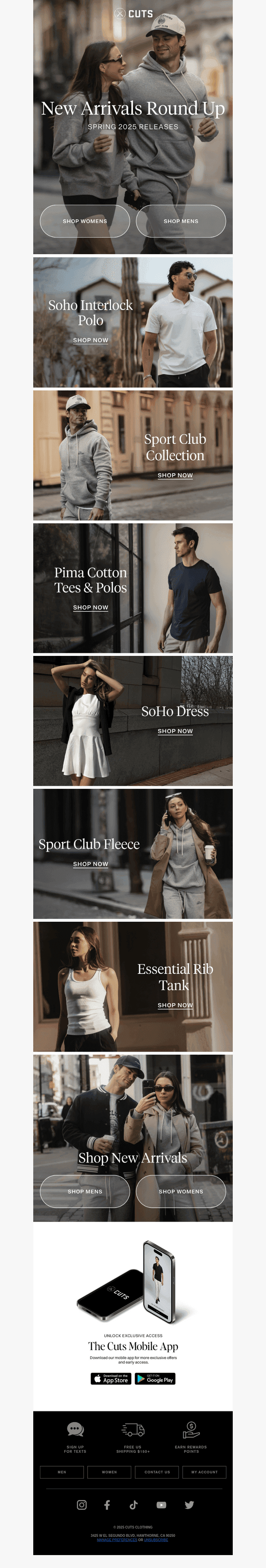 What's New at Cuts