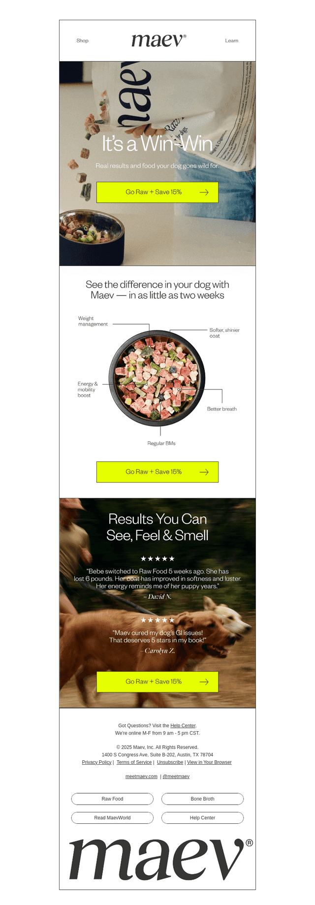 What Happens When You Feed Real Food?