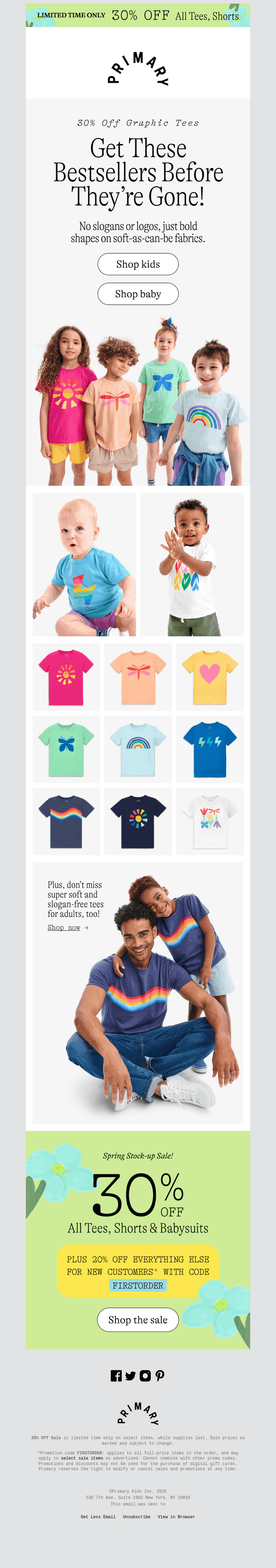 30% Off Bestselling Graphic Tees!
