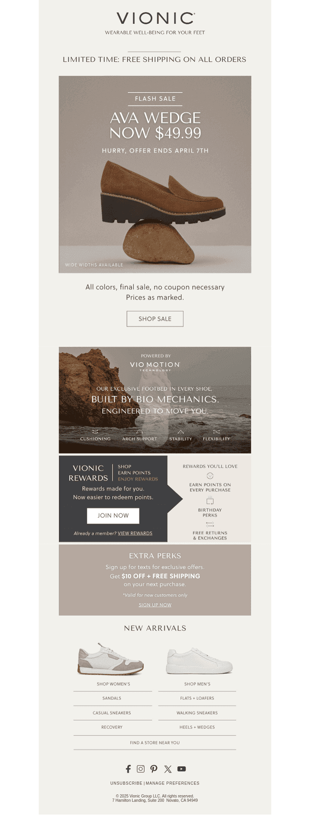 Final Hours! Ava Wedge Just $49.99