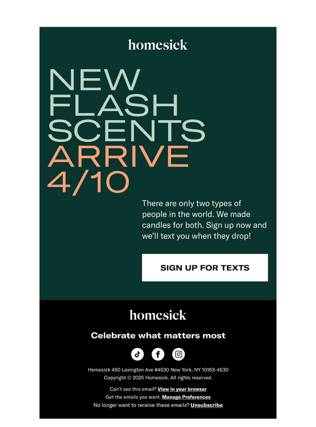 TWO new Flash Scents are coming…