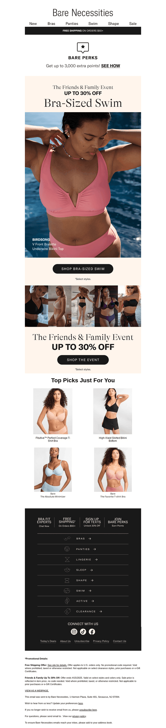 You're Getting Up To 30% Off Bra-Sized Swim