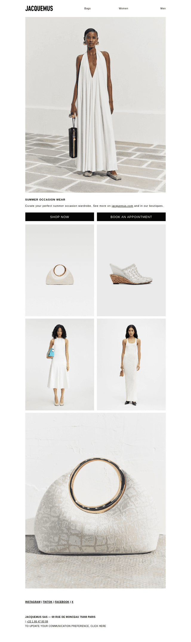 JACQUEMUS Occasion Wear