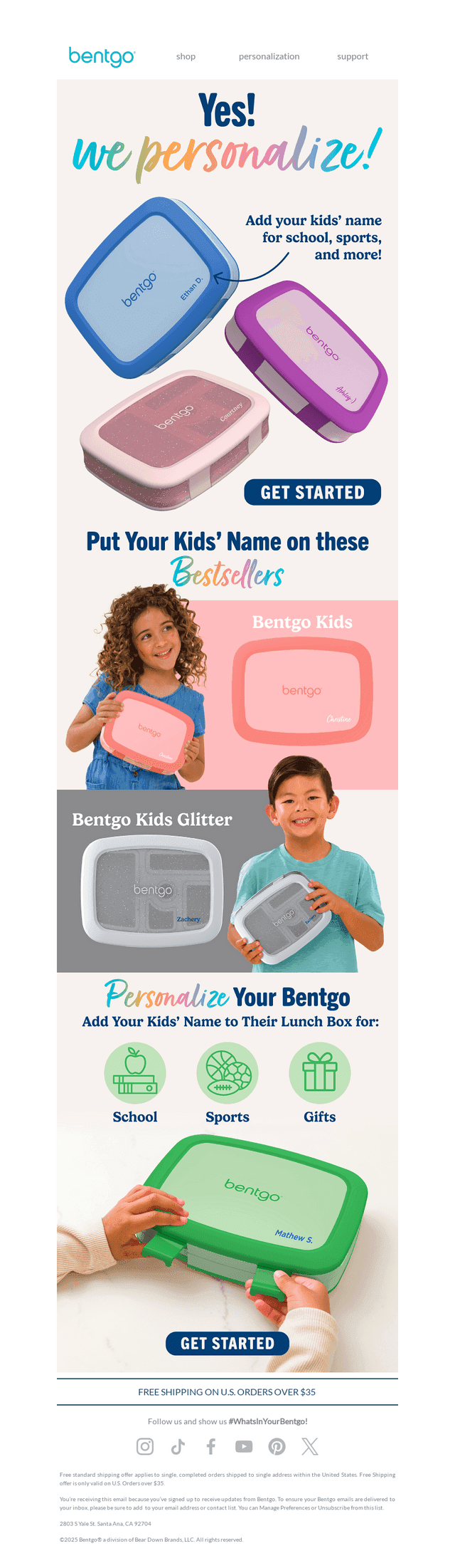 Personalize Your Bentgo in Minutes 🖊️