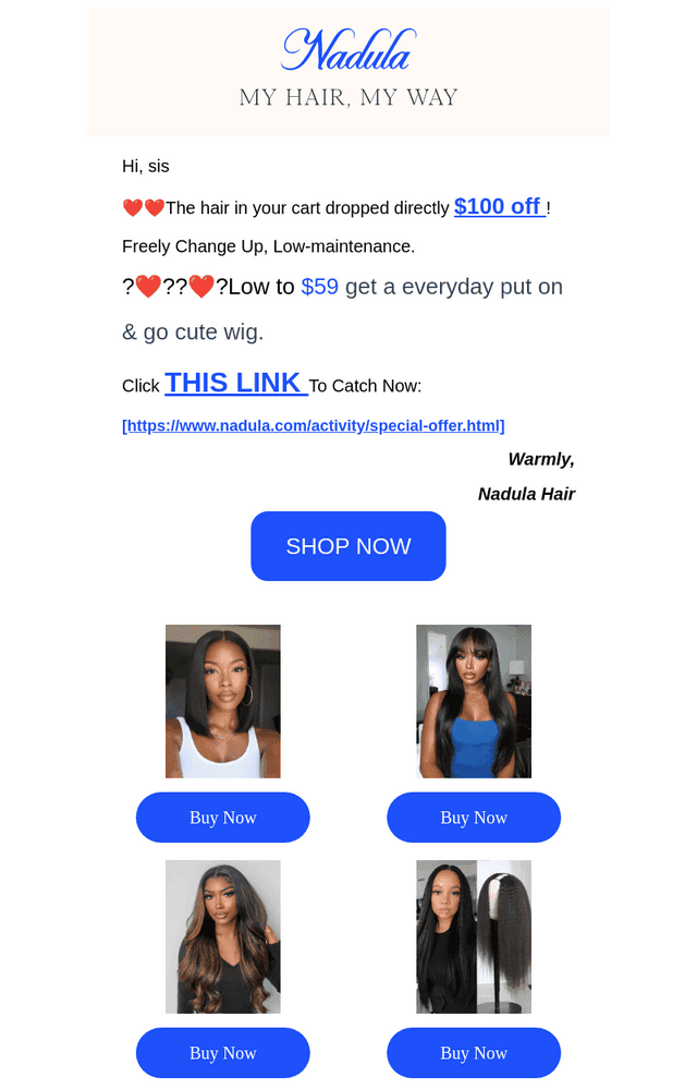 RE: RE: Your $159 Order is Now Just $59!