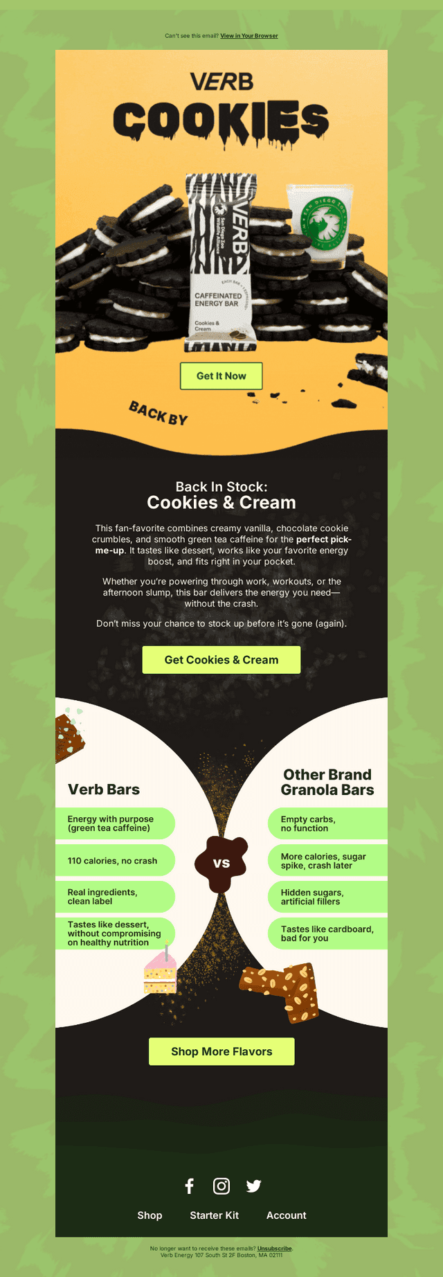 Cookies & Cream Is Back 🍪