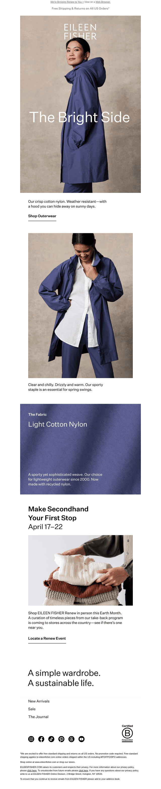 A Jacket for the Seasons